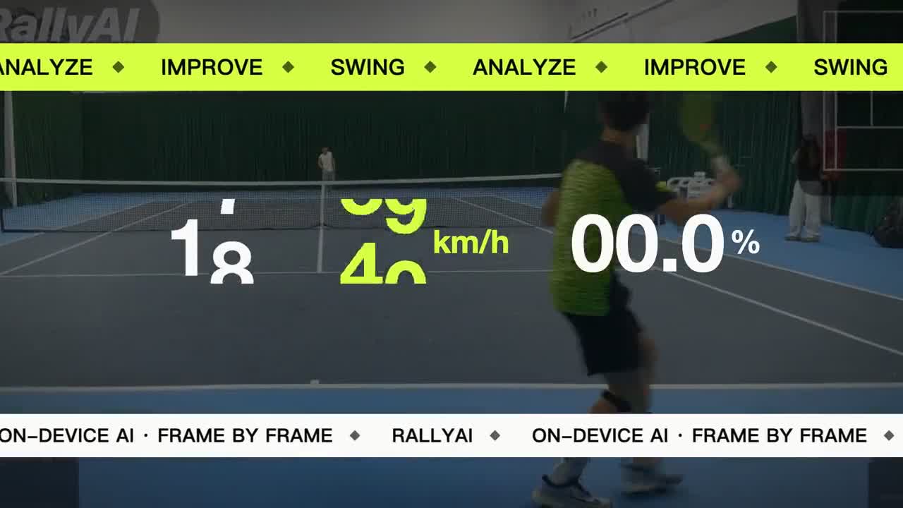 RallyAI overlay frame from the promo